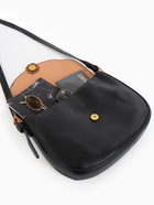 Сумка женская мессенджер TEXTURA на магните, с косметичкой, 28×4×20 см, чёрная - Фото 4