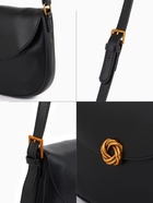 Сумка женская мессенджер TEXTURA на магните, с косметичкой, 28×4×20 см, чёрная - Фото 7