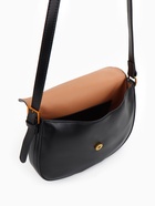 Сумка женская мессенджер TEXTURA на магните, с косметичкой, 28×4×20 см, чёрная - Фото 5