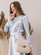 Сумка женская мессенджер TEXTURA на магните, с косметичкой, 28×4×20 см, молочная - Фото 2