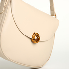 Сумка женская мессенджер TEXTURA на магните, с косметичкой, 28×4×20 см, молочная - Фото 9