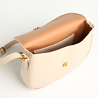 Сумка женская мессенджер TEXTURA на магните, с косметичкой, 28×4×20 см, молочная - Фото 11