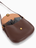 Сумка женская мессенджер TEXTURA на магните, с косметичкой, 28×4×20 см, коричневая - Фото 3