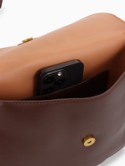 Сумка женская мессенджер TEXTURA на магните, с косметичкой, 28×4×20 см, коричневая - Фото 7