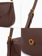 Сумка женская мессенджер TEXTURA на магните, с косметичкой, 28×4×20 см, коричневая - Фото 5