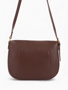 Сумка женская мессенджер TEXTURA на магните, с косметичкой, 28×4×20 см, коричневая - Фото 13