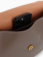 Сумка женская мессенджер TEXTURA на магните, с косметичкой, 28×4×20 см, серая - Фото 7