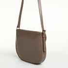 Сумка женская мессенджер TEXTURA на магните, с косметичкой, 28×4×20 см, серая - Фото 6