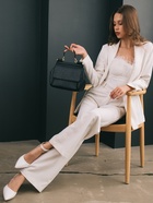 Сумка женская мессенджер TEXTURA на магните, 25×9×17 см, чёрная - Фото 14