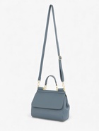 Сумка женская мессенджер TEXTURA на магните, 25×9×17 см, серо-голубая - Фото 4