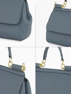 Сумка женская мессенджер TEXTURA на магните, 25×9×17 см, серо-голубая - Фото 5