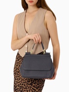 Сумка женская мессенджер TEXTURA на магните, 25×9×17 см, серая - Фото 13