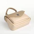 Сумка женская мессенджер TEXTURA на клапане, 24×7×16 см, молочная - Фото 8