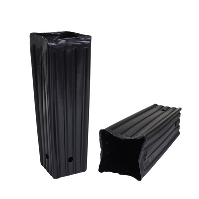 Пакет для рассады, 2.2 л, 10×10 см, h=29 см, полиэтилен, чёрный, Greengo
