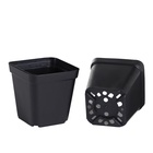 Горшок для рассады, 200 мл, 6.5×6.5×7 см, пластик, чёрный, Greengo - Фото 8