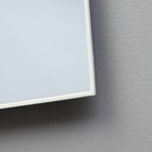 Зеркало интерьерное настенное TAKE IT EASY, 30×40 см, цвет белый - Фото 2