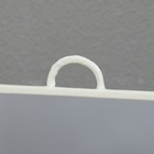 Зеркало интерьерное настенное TAKE IT EASY, 30×40 см, цвет белый - Фото 4