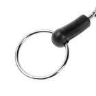 Удило для лошади с гипоаллергенным пластиком, 140 мм, металл - Фото 3