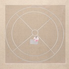 Основа для плетения торшера «Круг», металлическая, d = 40/50 см, цвет белый - Фото 2