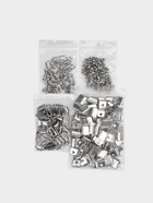 Застёжка для кепки, с люверсом, 2×2 см, цвет серебряный - Фото 10