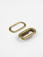 Застёжка для кепки, с люверсом, 2×2 см, цвет бронзовый - Фото 5