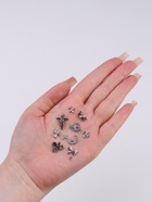 Фигурки для декора «Готика», объёмные, металлические, цвет серебристый 10660611