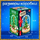 Конструктор блочный ночник «Ёлочка», 118 деталей, с гирляндой - Фото 2