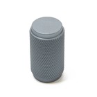 Ручка-кнопка CAPPIO PK331, d=28 мм, цвет графит, 8 шт. - фото 808589888