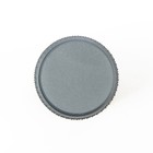 Ручка-кнопка CAPPIO PK331, d=28 мм, цвет графит, 8 шт. - фото 808589889