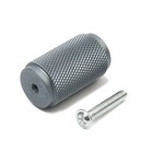 Ручка-кнопка CAPPIO PK331, d=28 мм, цвет графит, 8 шт. - фото 808589892