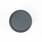 Ручка-кнопка CAPPIO PK327, d=20 мм, цвет графит, 8 шт. - фото 31970363