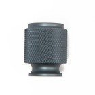 Ручка-кнопка CAPPIO PK327, d=20 мм, цвет графит, 8 шт. - фото 31970364