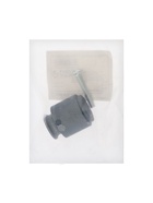 Ручка-кнопка CAPPIO PK327, d=20 мм, цвет графит, 8 шт. - фото 809569831