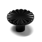 Ручка-кнопка CAPPIO, d=36 мм, цвет черный, 8 шт. - фото 31970369