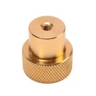 Ручка-кнопка CAPPIO PK328, d=23 мм, цвет золото, 8 шт. - фото 808589912