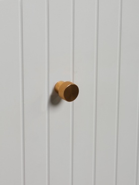 Ручка-кнопка CAPPIO PK328, d=23 мм, цвет золото, 8 шт.