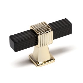 Ручка-кнопка CAPPIO PK117, чёрная, 8 шт.