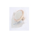 Ручка-кнопка CAPPIO РК046, d=38 мм, пластик, цвет золото, 8 шт. - фото 31970403