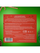 Новогодний подарочный набор косметики SB BEAUTY, шампунь, гель для душа, бомбочка, мочалка, с ароматом мяты и мандарина - фото 58018447