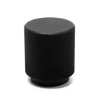 Ручка-кнопка CAPPIO PK330, d=30 мм, цвет черный, 8 шт. - фото 31970420