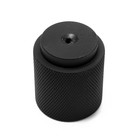 Ручка-кнопка CAPPIO PK330, d=30 мм, цвет черный, 8 шт. - фото 31970424