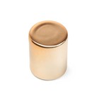 Ручка-кнопка CAPPIO РК102, d=18 мм, пластик, цвет золото, 8 шт. - фото 808589961