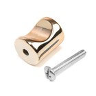 Ручка-кнопка CAPPIO РК102, d=18 мм, пластик, цвет золото, 8 шт. - фото 808589963