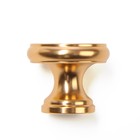 Ручка-кнопка CAPPIO PK321, d=24 мм, цвет золото, 8 шт. - фото 31970445