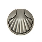 Ручка-кнопка CAPPIO RK133, мебельная, цвет графит, 8 шт. - фото 31970451