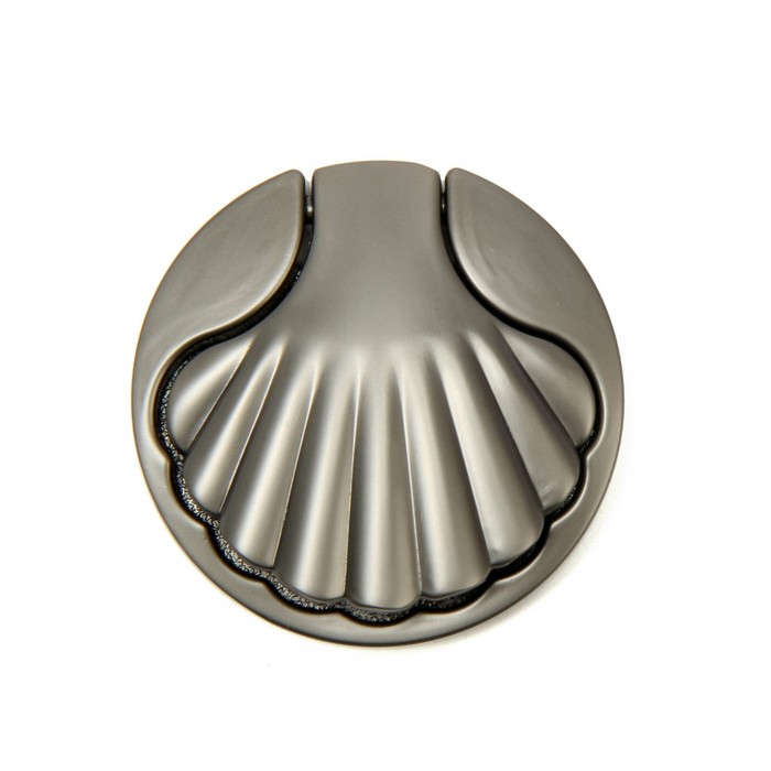 Ручка-кнопка CAPPIO RK133, мебельная, цвет графит, 8 шт.