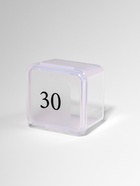 Таблетница - органайзер на месяц, 21.3×17.5×2.7 см, 30 секций, цвет прозрачный - Фото 5