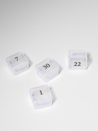 Таблетница - органайзер на месяц, 21.3×17.5×2.7 см, 30 секций, цвет прозрачный - Фото 6