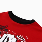 Свитшот детский MINAKU: Exclusive print, красный, рост 104 см 10617322