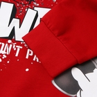 Свитшот детский MINAKU: Exclusive print, красный, рост 122 см 10617325